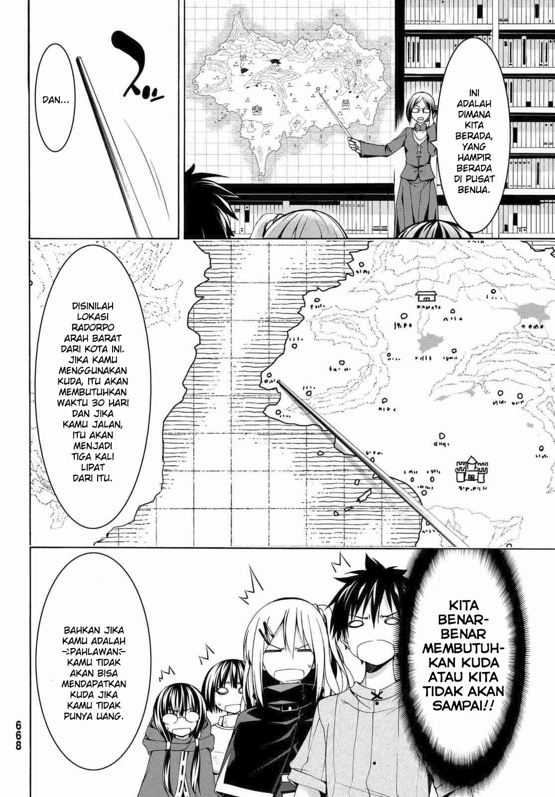 100-man no Inochi no Ue ni Ore wa Tatteiru Chapter 03 Bahasa Indonesia
